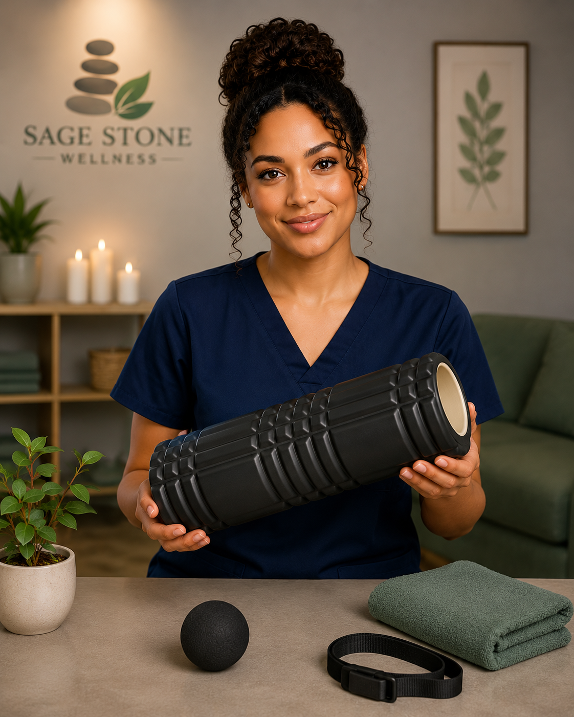 Home foam roller